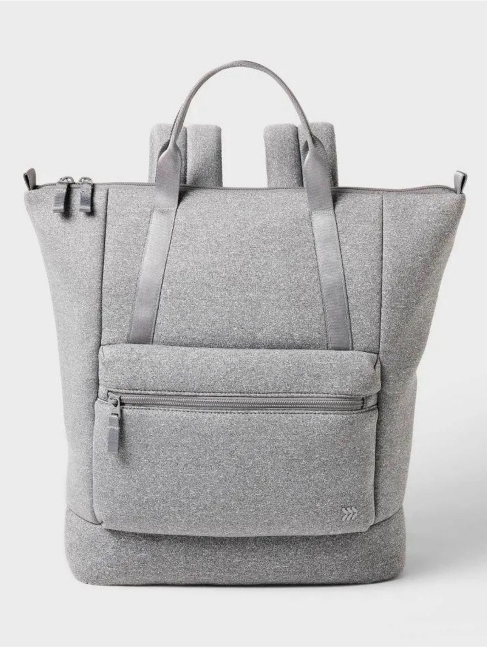 NWT All In Motion Faux Neoprene Tote Backpack